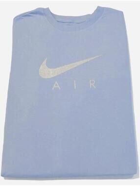 NEW NIKE SPORTSWEAR Silver Metal Air Tee MEN'S T-SHIRT Size XL